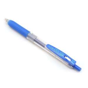  Zebra Sarasa Push Clip Gel Ink Pen   0.4 mm   Pale Blue 