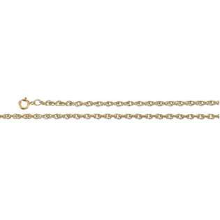  Yellow Gold 20 Inch Solid Rope Chain  IceCarats Jewelry Gold Jewelry 