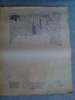OLD 1940s US Survey Map Port Norris Quadrangle NJ LOOK  