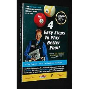 Dave Pearson 4 Easy Steps to Play Better Pool DVD  Sports 