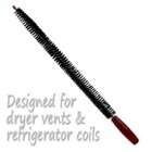 Pro Tool Flexible Dryer Vent Refrigerator Coil Brush 25in
