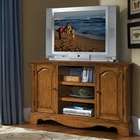 Home Styles Country Casual Corner 50 TV Stand in Rich Multi Step Oak