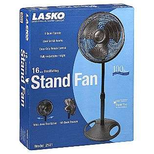 Stand Fan, Oscillating, 16 Inch, 1 fan  Lasko Appliances Fans Floor 