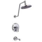   D502057T Opulence Tub and Shower Trim Kit, Chrome, Valve Not Included