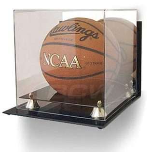 BCW BCW Deluxe Acrylic Basketball Display   With Mirror and Wall Mount 