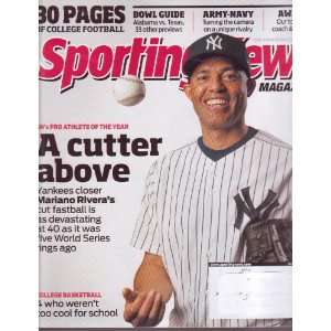  SPORTING NEWS Magazine (12 21 10) Featuring Yankees 