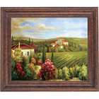   Framed Hand Painted Traditional Oil Artwork Scenic 39 in x 31 in