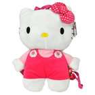Hello Kitty: Pink Dot Plush Backpack