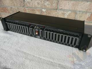 BiAmp Systems 210 Stereo Graphic Equalizer EQ Dual Channel 10 Band 