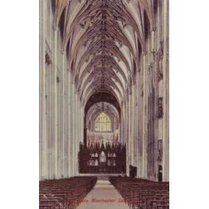 Square Coaster English Church HampshireIOW Winchester Cathedral HP26 