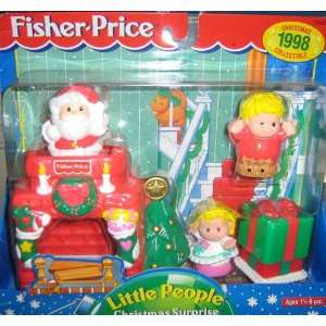    Fisher Price Little People Christmas Surprise: Toys & Games