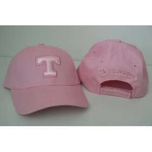   Tennessee Volunteers Classic Pink Logo Hat Cap Lid: Sports & Outdoors