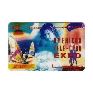   Card $3. American Tele Card Expo 96 (Miami Beach, 6/5/96) PROOF