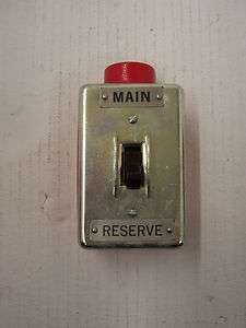   Fenwal Main / Reserve Electric Transfer Switch (Kidde # 802398)  