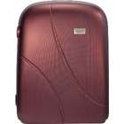   Travel Goods BOS 1344RED Ultralight Lightweight ABS Luggage Set   Red