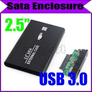 USB 3.0 2.5 SATA 3G ATA HDD/HD Hard Drive Enclosure  
