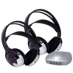 UNISAR TV LISTENER WIRELESS IR STEREO SYSTEM WITH 2 HEADSETS  