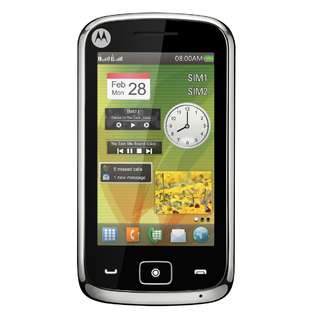 Motorola EX128 Unlocked Phone with Dual Sim and Touchscreen 