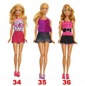 PCS 12 16 Scale Barbie Doll 2005 Girl Holiday Gift  