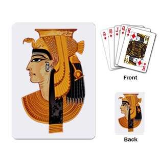 Playing Cards Deck of Egyptian Queen (Egypt Pharaoh)  Carsons 