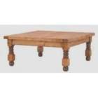 Rustic Natural Cedar SQUARE TABLE UPSABLE 37 Inch X 30 Inch   135