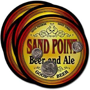 Sand Point, AK Beer & Ale Coasters   4pk