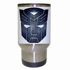 Carsons Collectibles Travel Coffee Drink Mug of Transformers Autobot 