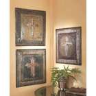 Midwest CBK Embossed Cross Wall Plaque Iron I Colour Iron 125 (Set 