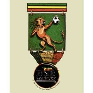  Bob Marley   Lion Cup Logo Clear Decal Automotive