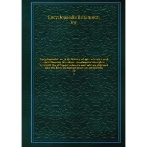   distinct treatises of systems. 16 inc Encyclopaedia Britannica Books