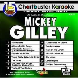 CHARTBUSTER KARAOKE cdg90077   Mickey Gilley  