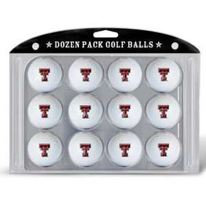 Texas Tech Red Raiders Logo Golf Balls: Sports & Outdoors