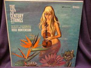 HUGO MONTENEGRO The 20th Century Strings Vol. 1 LP NM  
