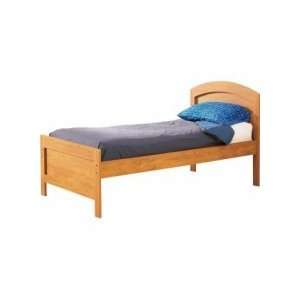    South Shore 3232189 Prairie Country Pine Twin Bed: Home & Kitchen