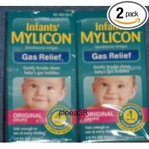  Infant Mylicon Gas Relief Simethecone Drops 1/2 Ounce 