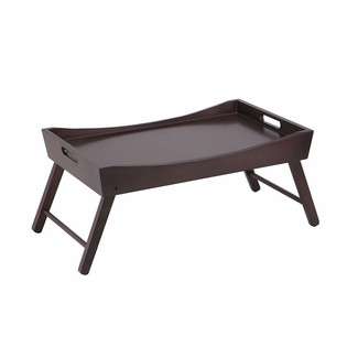 Bamboo Bed Tray with Folding Legs  Lipper For the Home Accent Folding 