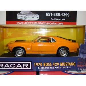  1970 Boss 429 Mustang, Die Cast Car, 118 Scale Toys 