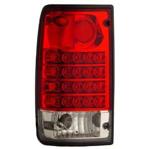  Toyota Pickup 89 95 LED Taillights Red/Clear   (Sold in 