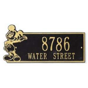  Mickey Mouse Rectangle Wall Address Plaque