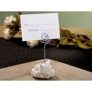 Baby Keepsake: Place Card Holder Candle Holder w T Light Star w Clear 