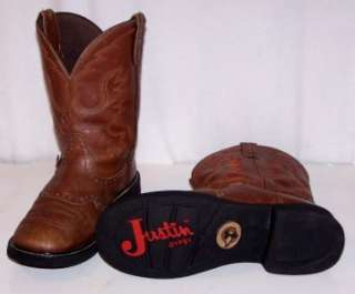   Sz 9 1/2 B JUSTIN COWGIRL COLLECTION COWBOY WESTERN BOOTS  