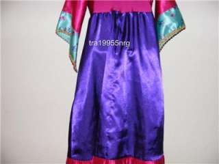 Disney Store Mulan Costume Dress 7 8  