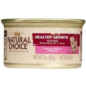 Healthy Growth Kitten   Tuna & Chicken   24 x 3 oz (Quantity of 1)
