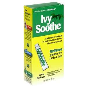  Ivy Soothe Anti Itch Cream, Maximum Strength, 1 oz (28.4 g 
