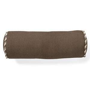   Pillow in Vibe Brown with Cording   Frontgate Patio, Lawn & Garden