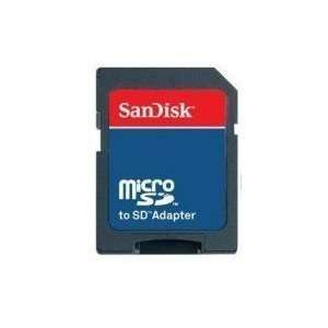 Sandisk MicroSD MicroSDHC to SD SDHC Adapter. Works with Memory Cards 