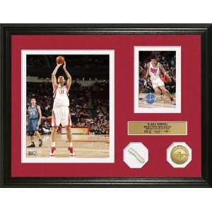  Yao Ming Houston Rockets 2008 All Star Game Used Net and 