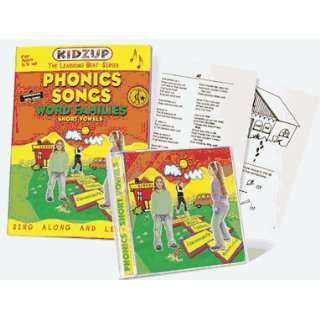   63 Phonics Songs Short Vowels Word Families Book Set: Office Products