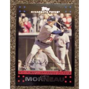   Topps Justin Morneau # 323 MLB Baseball AL MVP Card: Sports & Outdoors