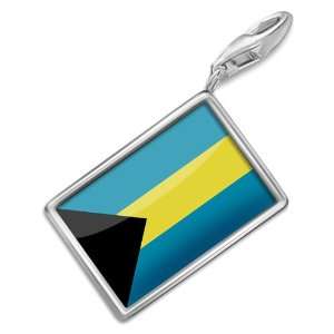  FotoCharms Bahamas Flag   Charm with Lobster Clasp For 